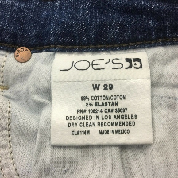 Joe's Jeans Denim Mini Skirt Distressed Stretch 29 - Picture 7 of 10